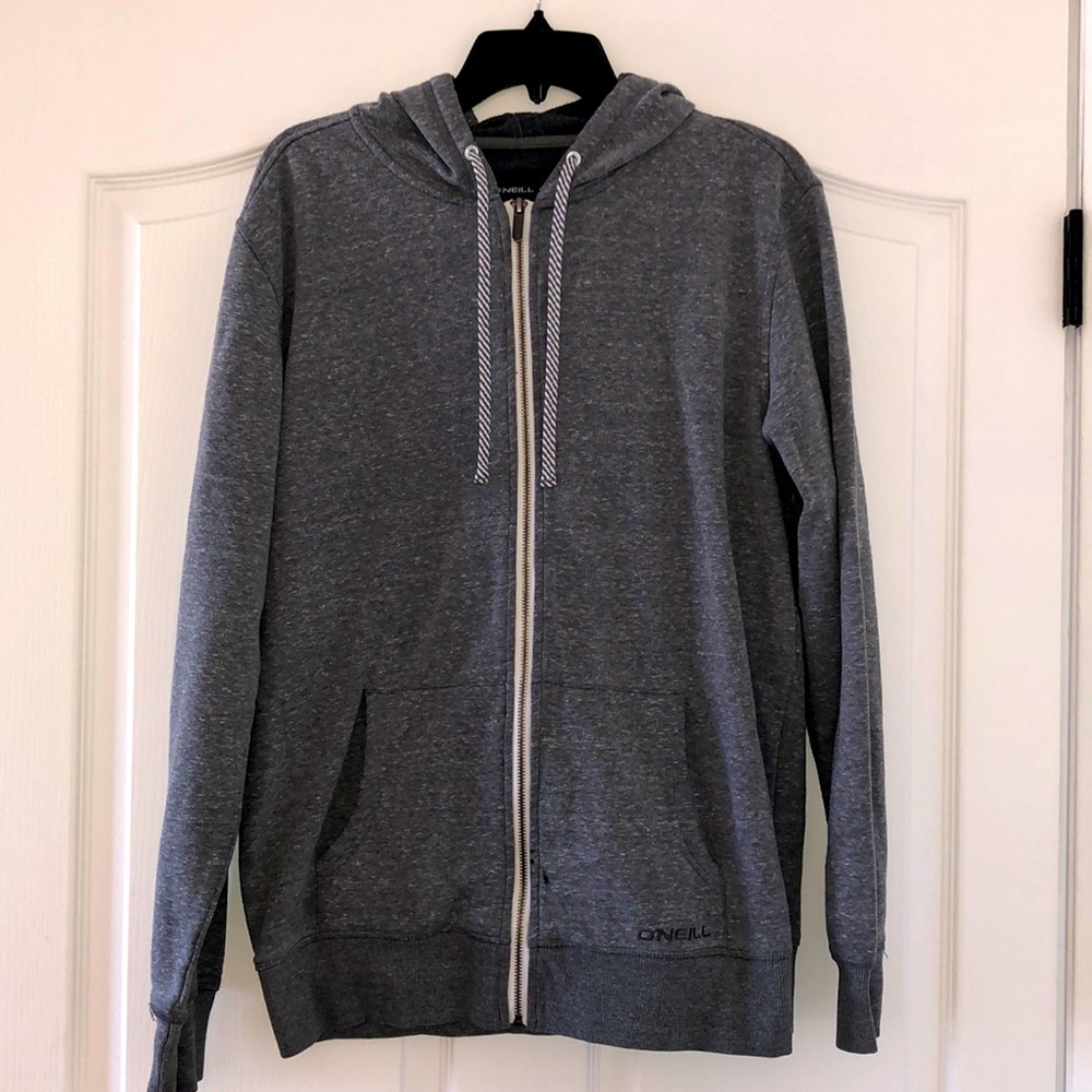O’Neill Gray Zip-Up Hoodie